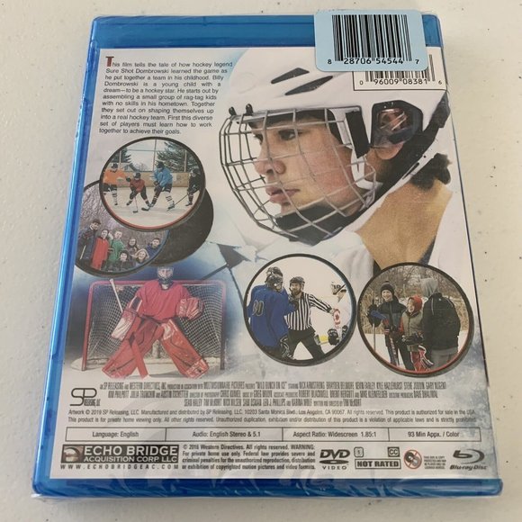 Wild Bunch On Ice-THE LEGEND OF THE SURE SHOT-Blu-Ray + DVD Combo Pack - Picture 2 of 2